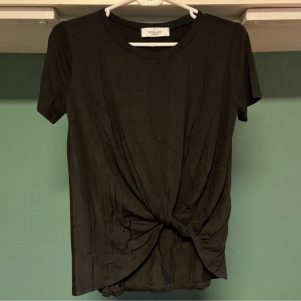 NEW Carly Jean LA Favorite Tie T-shirt XS